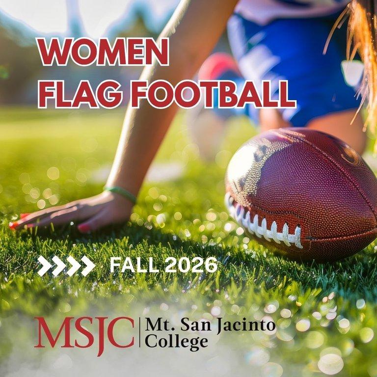 Mt. San Jacinto College Launches Women’s Flag Football Program, Names Inaugural Head Coach